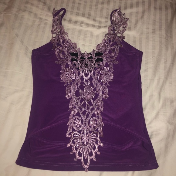 y2k purple top - Picture 2 of 2